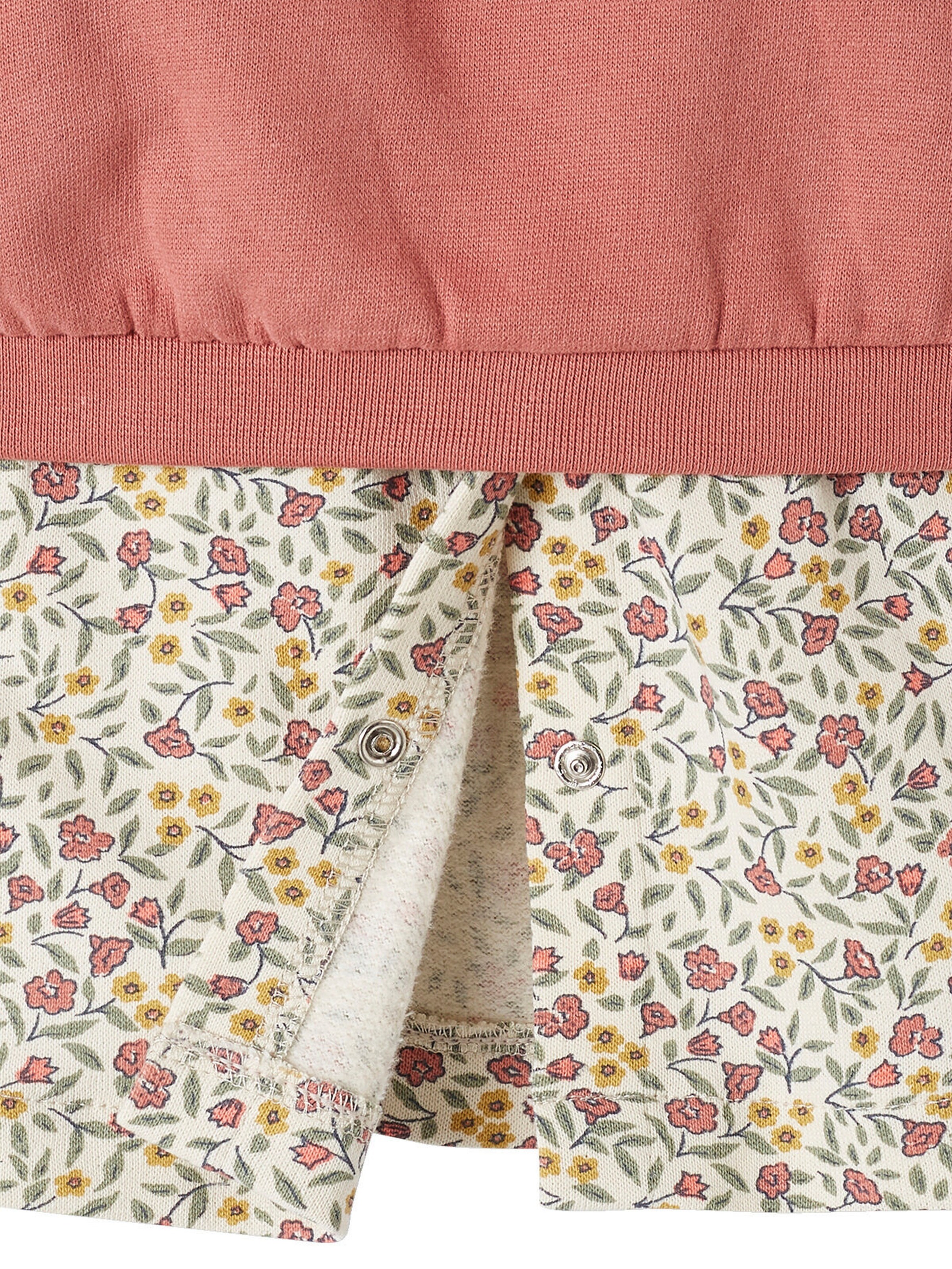 Vertbaudet Mädchen Baby-Set: Kleid, Strickjacke & Haarband altrosa