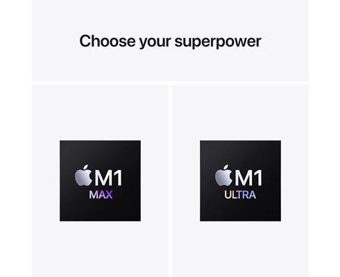 Apple Mac Studio - M1 Ultra chip 20‑core CPU   48‑core GPU, 64GB RAM, 1TB SSD