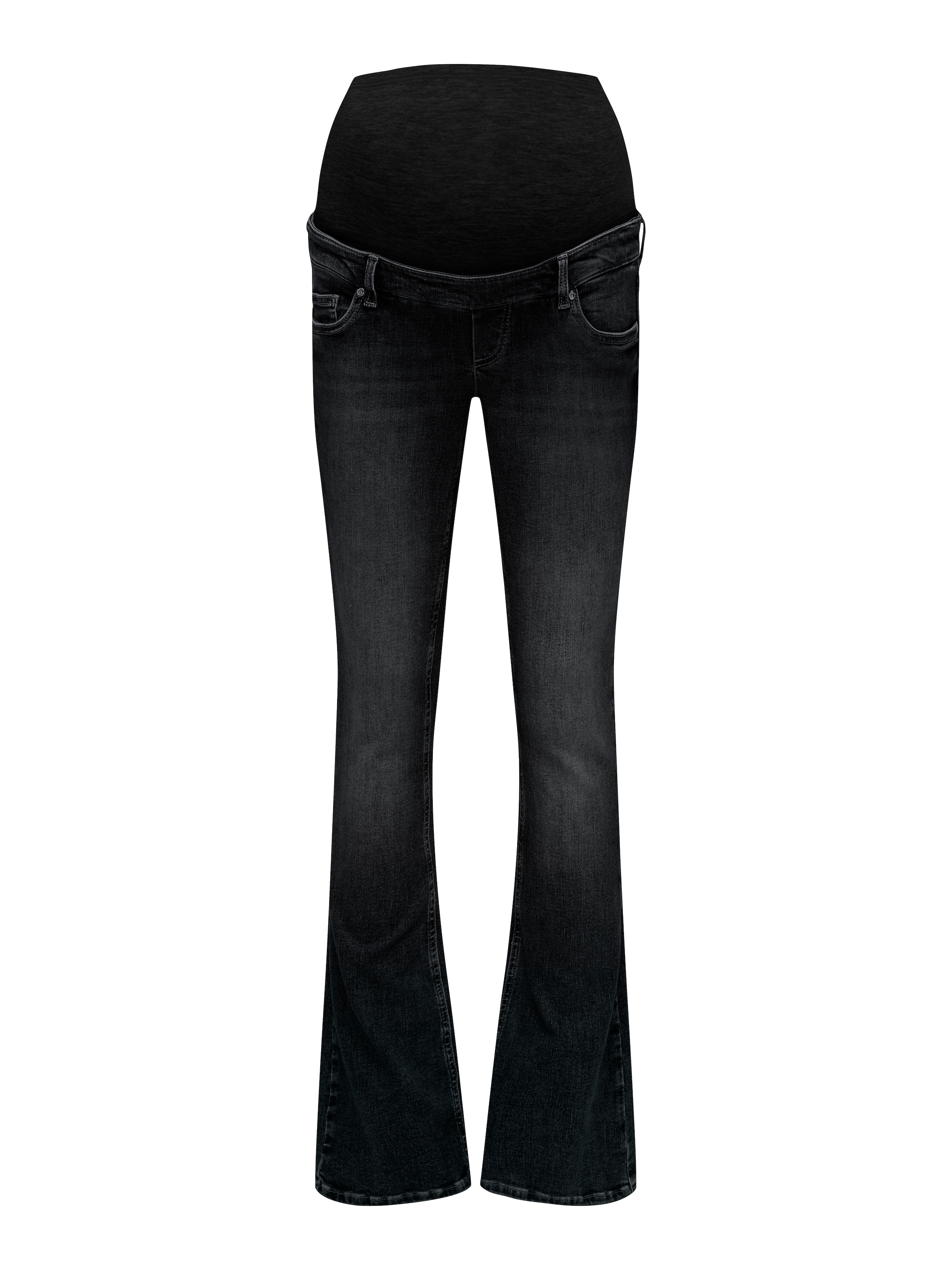 ONLY MATERNITY Bootcut-Jeans »OLMBLUSH MID WAIST FLARED DNM BOX NOOS«
