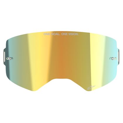 Ecran Masque Alpinestars SUPERTECH MIRROR - Jaune