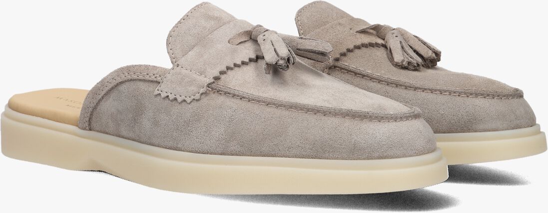 taupe mason garments loafers amalfi mule
