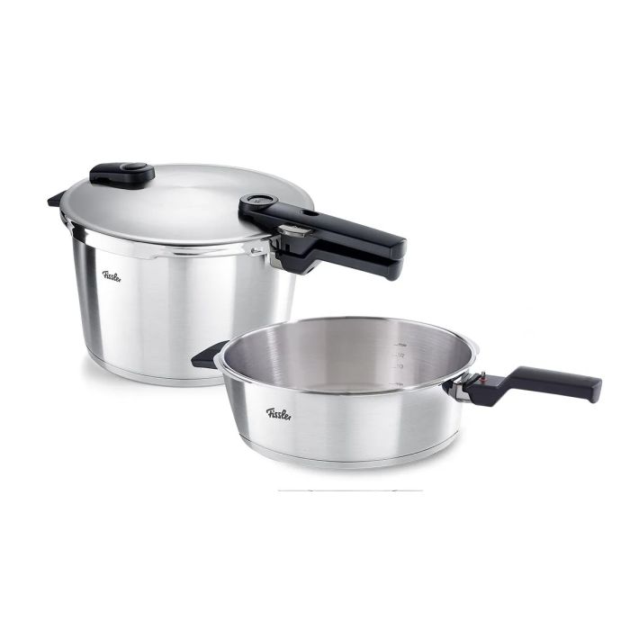 Fissler Vitaquick® Premium Schnellkochtopf Set 4L + 8L