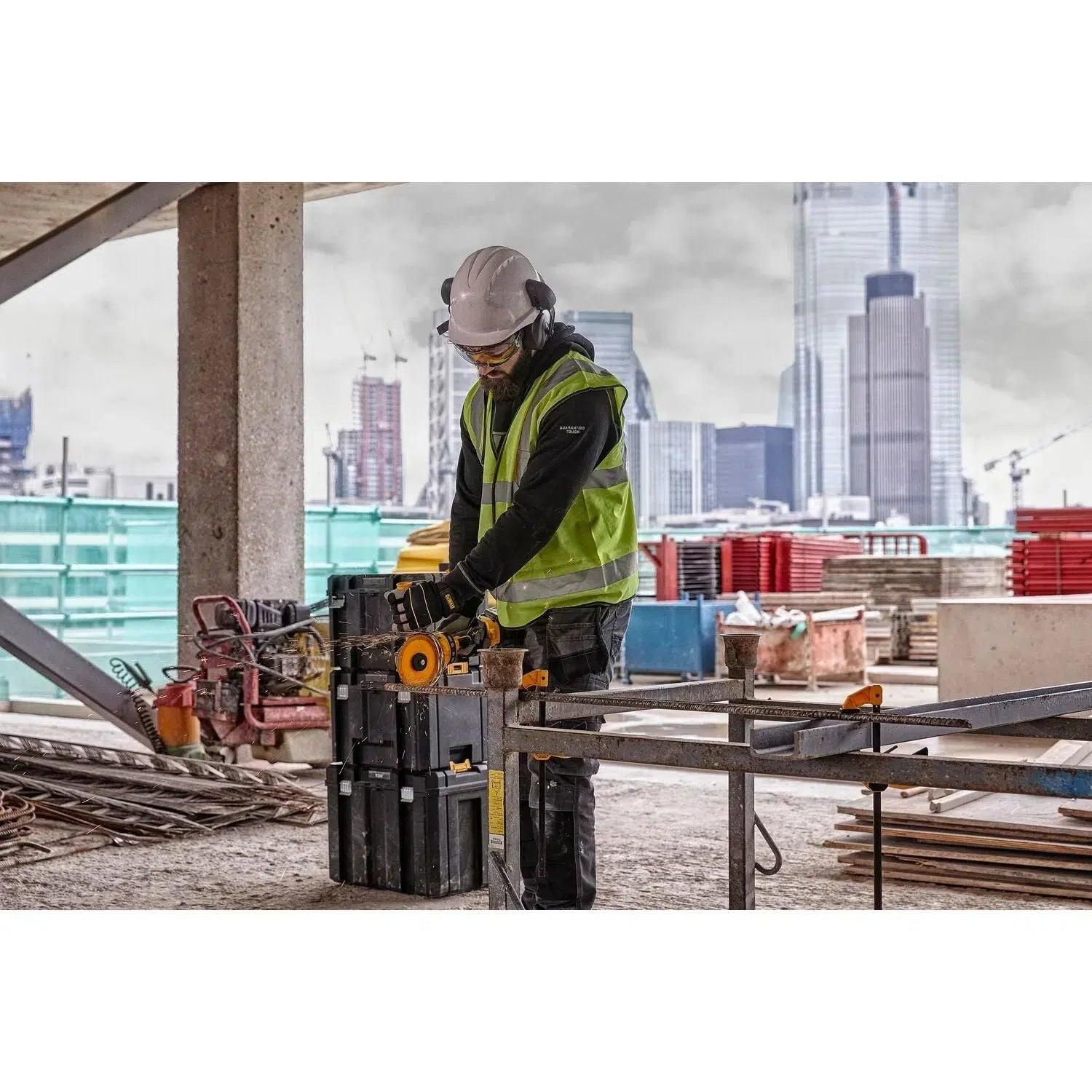 DeWALT DCG418NT Accu Haakse Slijper 125mm 54V XR FlexVolt Basic Body in TSTAK