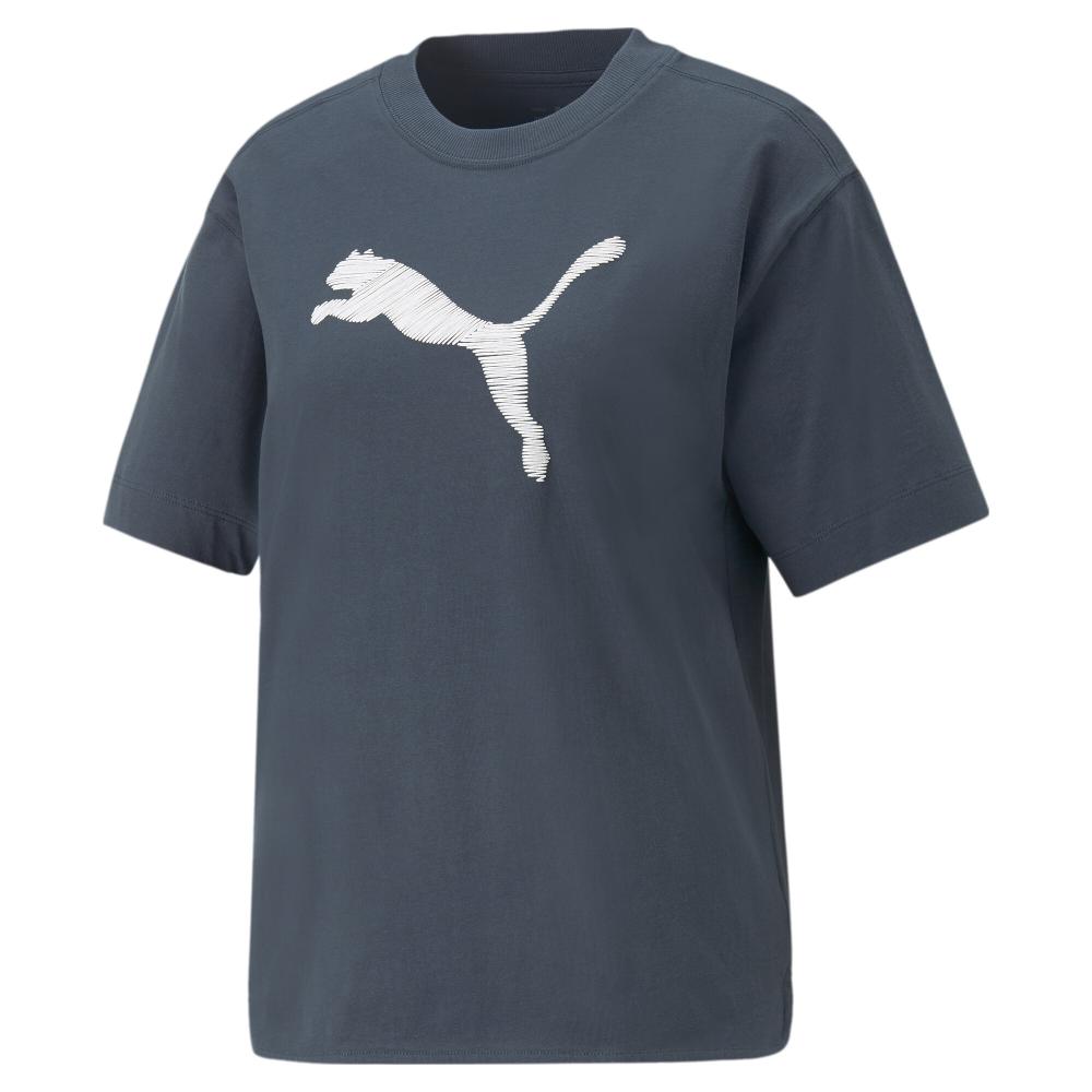 Puma T-shirt Marine Femme Puma 731