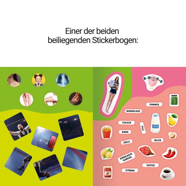 Guinness World Records Stickern und Rätseln: Körper
