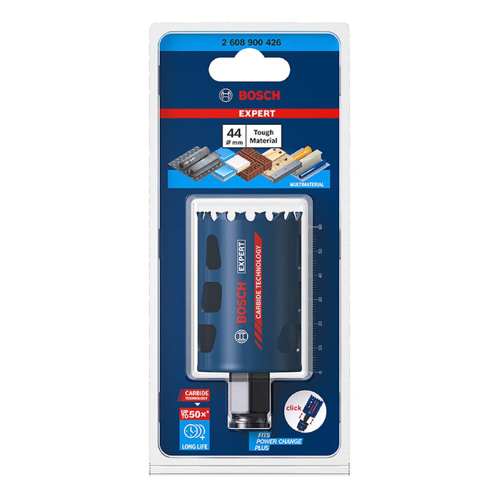 HULLSAG BOSCH PROFESSIONAL CARBIDE POWERCHANGE Ø44MM