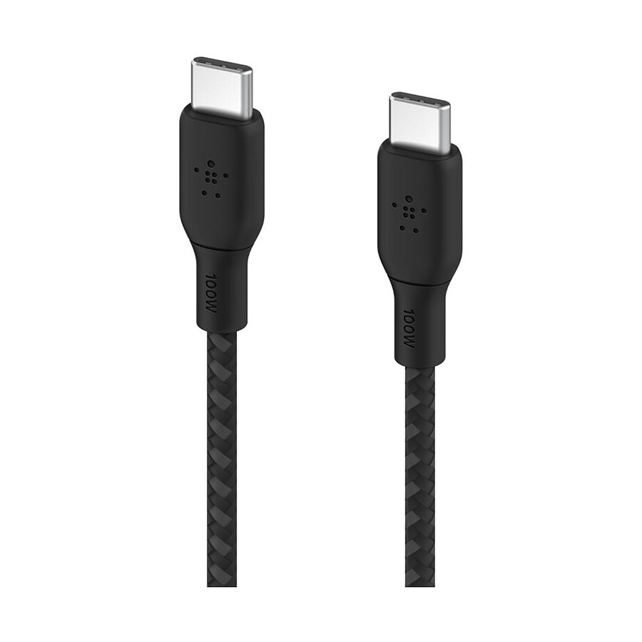 Belkin Câble USB-C vers USB-C renforcé (noir) - 3 m