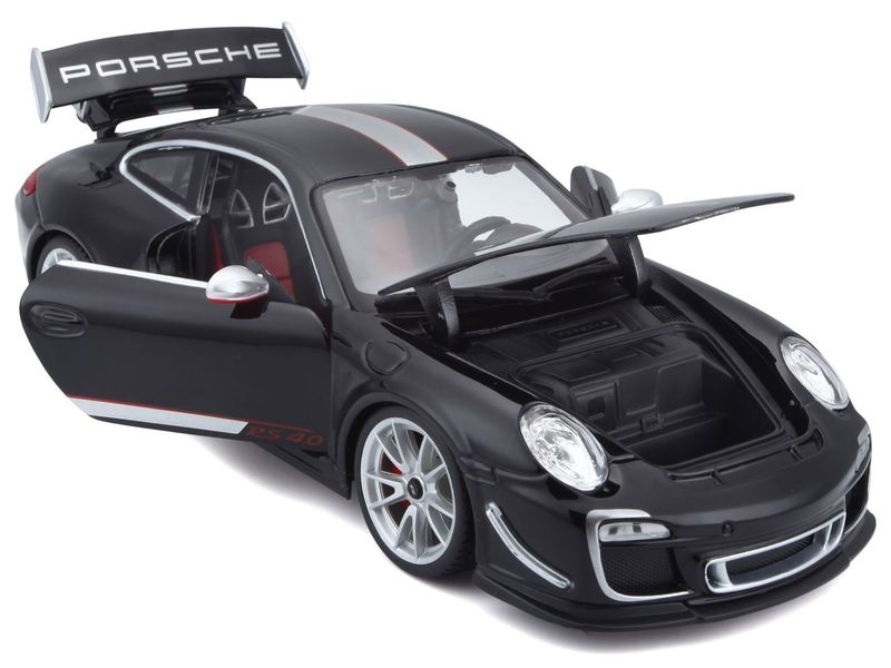 BBurago Porsche 911 GT3 RS 4.0 Schwarz 1:18 Sammlermodell im Massstab 1:18