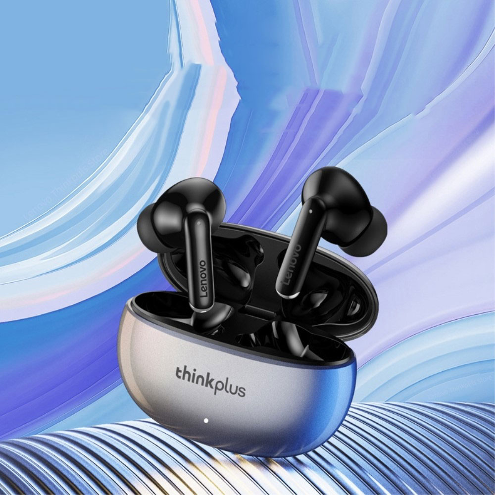 thinkplus XT88 ANC Kabellose TWS Bluetooth 5.3 In-Ear Kopfhörer Headset IPX5   Lade Case (250mAh) - Schwarz