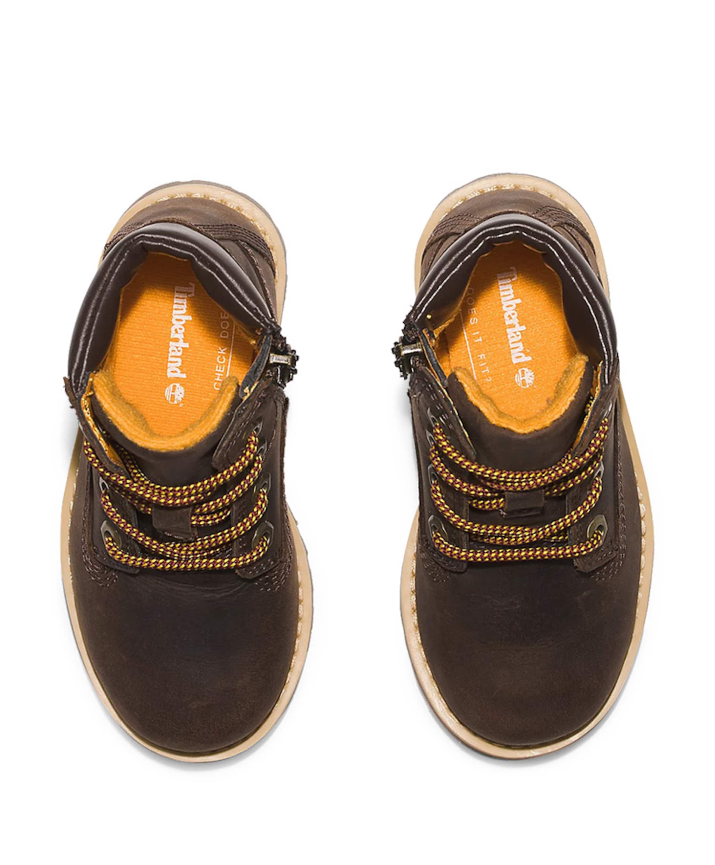 Timberland Pokey pine 6In jongens veterschoenen bruin