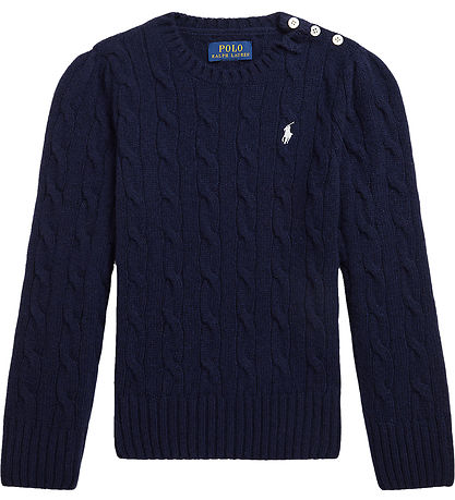 Polo Ralph Lauren Bluse - Wolle - Navy