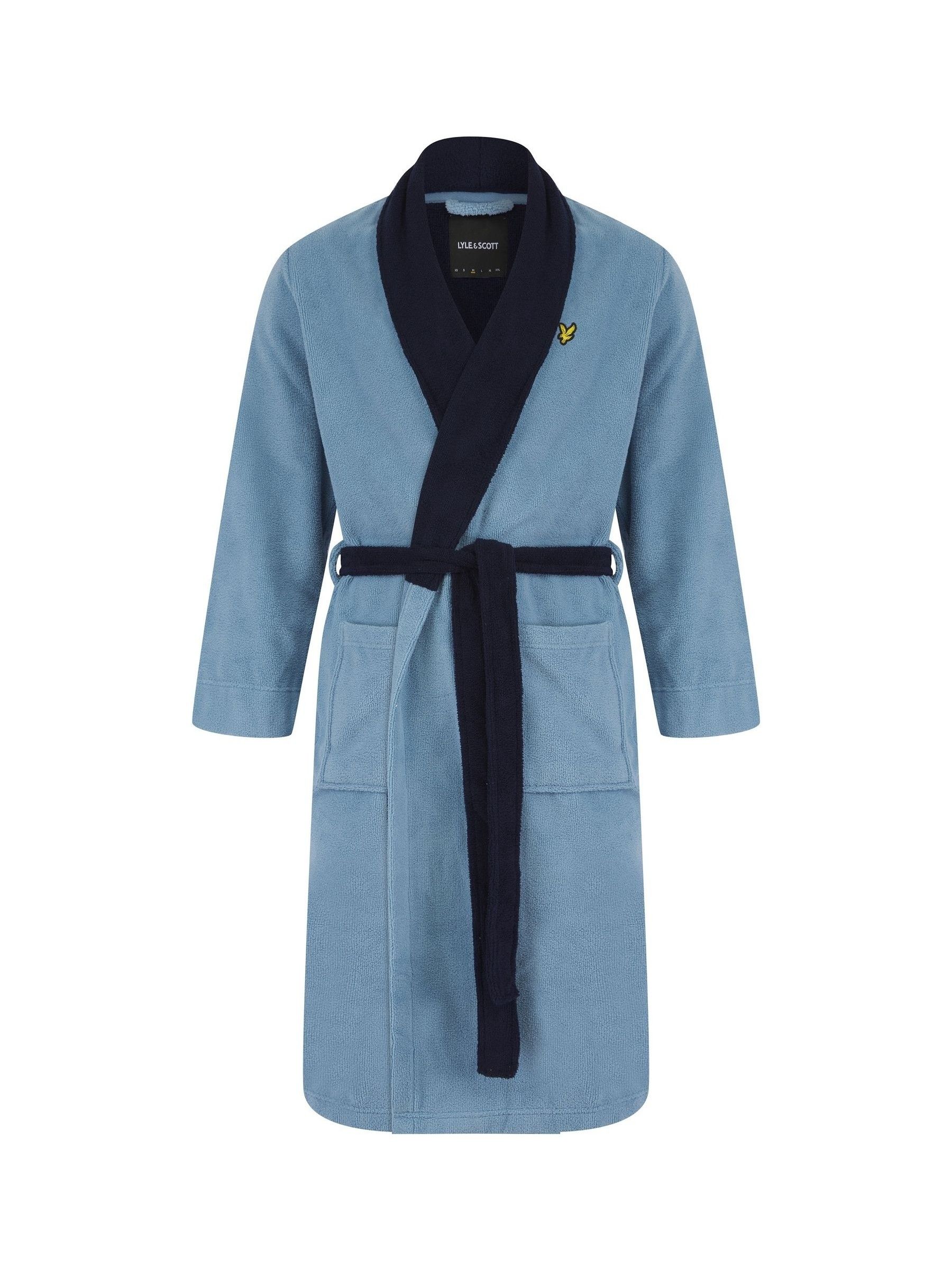 Blauw - Lyle & Scott Adrian badjas
