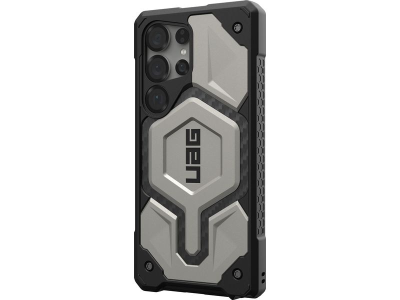 UAG Back Cover Monarch Pro Galaxy S25 Ultra Titanium Schutzhülle für das Samsung Galaxy S25 Ultra