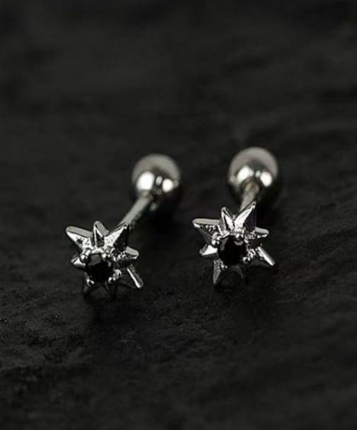 Lilafey - Ster Strass Legering Oorbel