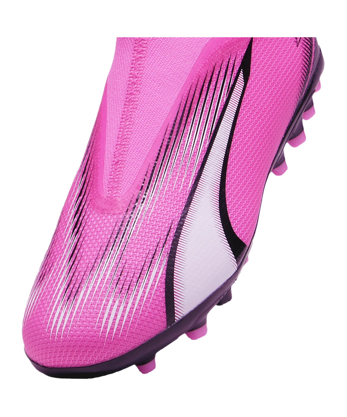 PUMA ULTRA Match LL MG Phenomenal Jr Kids Pink Weiss Schwarz F01