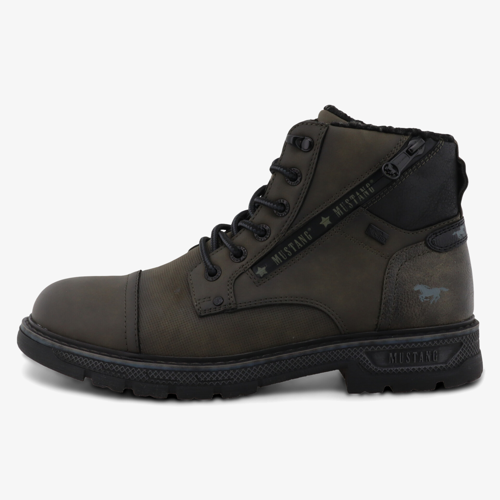 MUSTANG Herren Winterstiefel grün