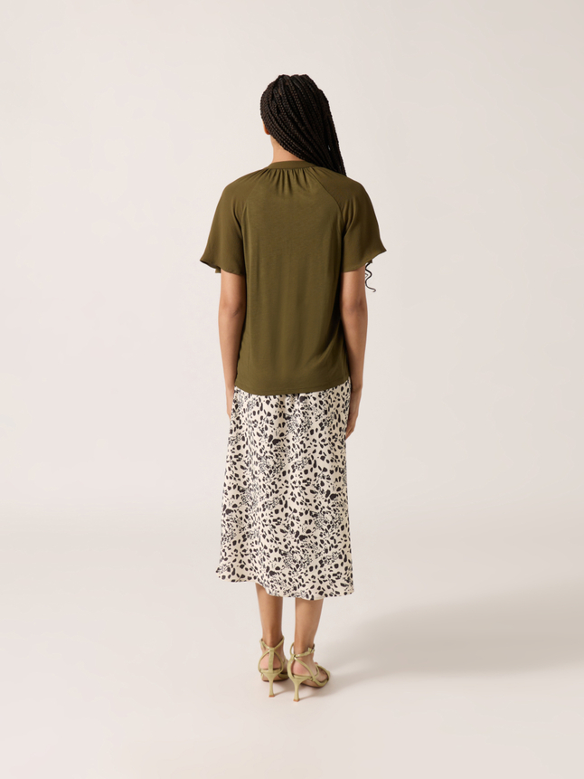 Blouse à volants