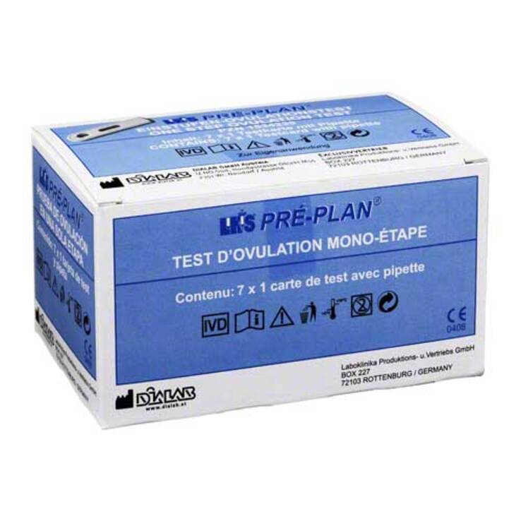 Ovulationstest Pre Plan LH, 7 St