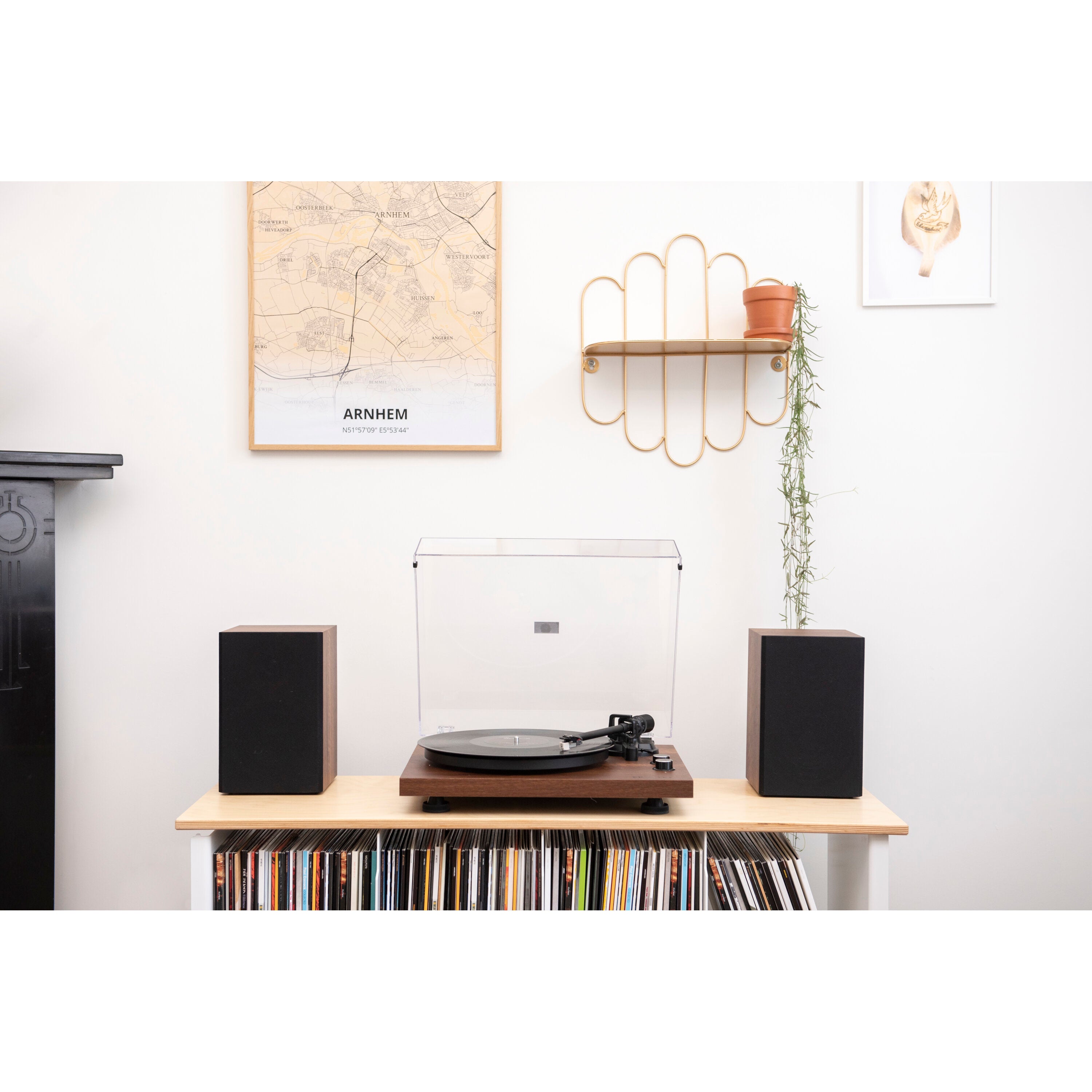 Crosley C62C-WA4 platenspelerset Walnut