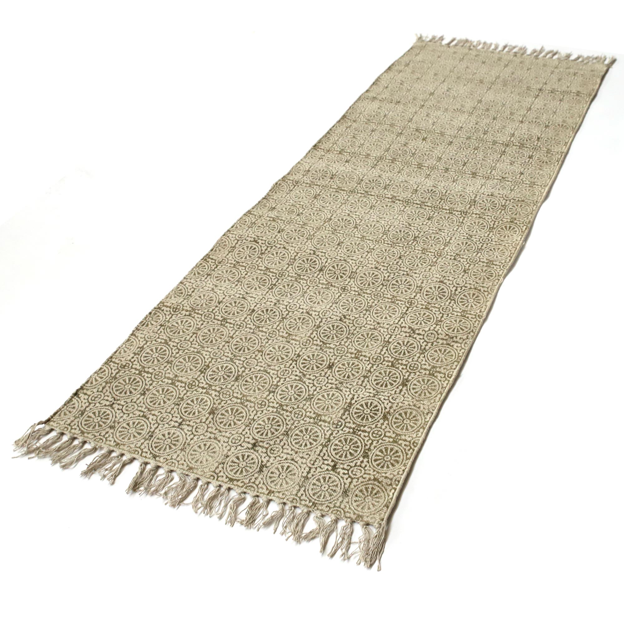 Läufer 'Rhea', handbedruckt, B 180 cm, L 60 cm von fischer's lagerhaus