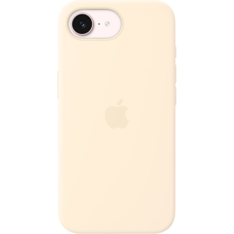 Apple Coque en silicone avec MagSafe pour iPhone 17e - Vanille