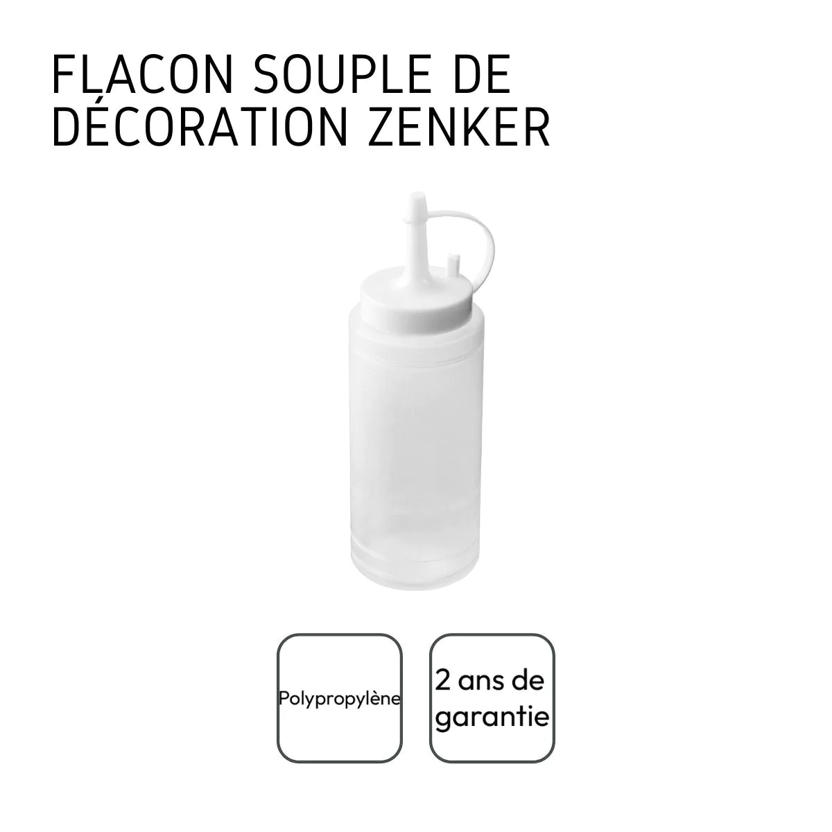 Flacon souple de décoration Zenker Zenker
