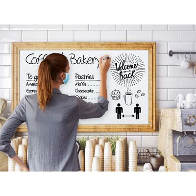 Edding EcoLine 28 - 4 Marqueurs effaçables - couleurs assorties