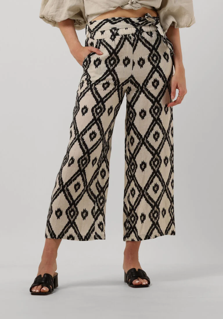 MR MOOD zwarte mr mood wijde broek mrs katto
