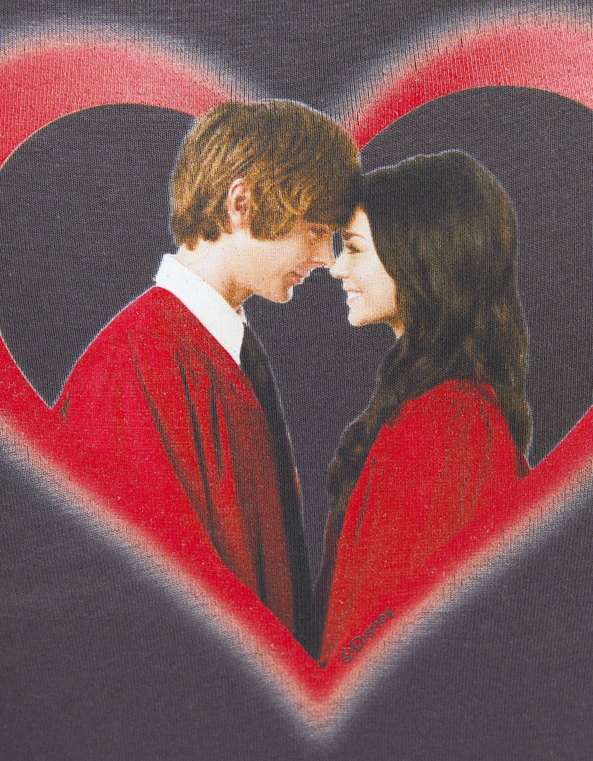 Camiseta de manga comprida com estampa de High School Musical