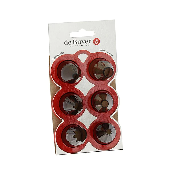 Coffret 6 douilles en Tritan Classique De Buyer