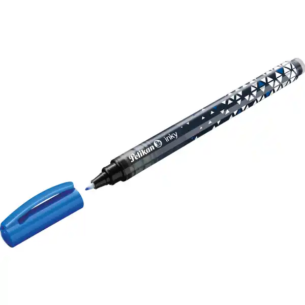 Tintenschreiber Inky Blau Blisterverpackung