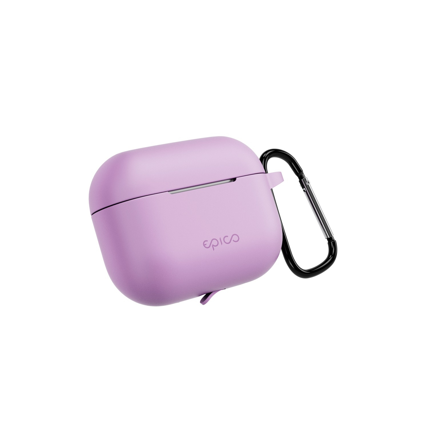 AirPods Pro 3 Silikon Schutzhülle Abdeckung mit Karabinerhaken (94411102200001) - Lila