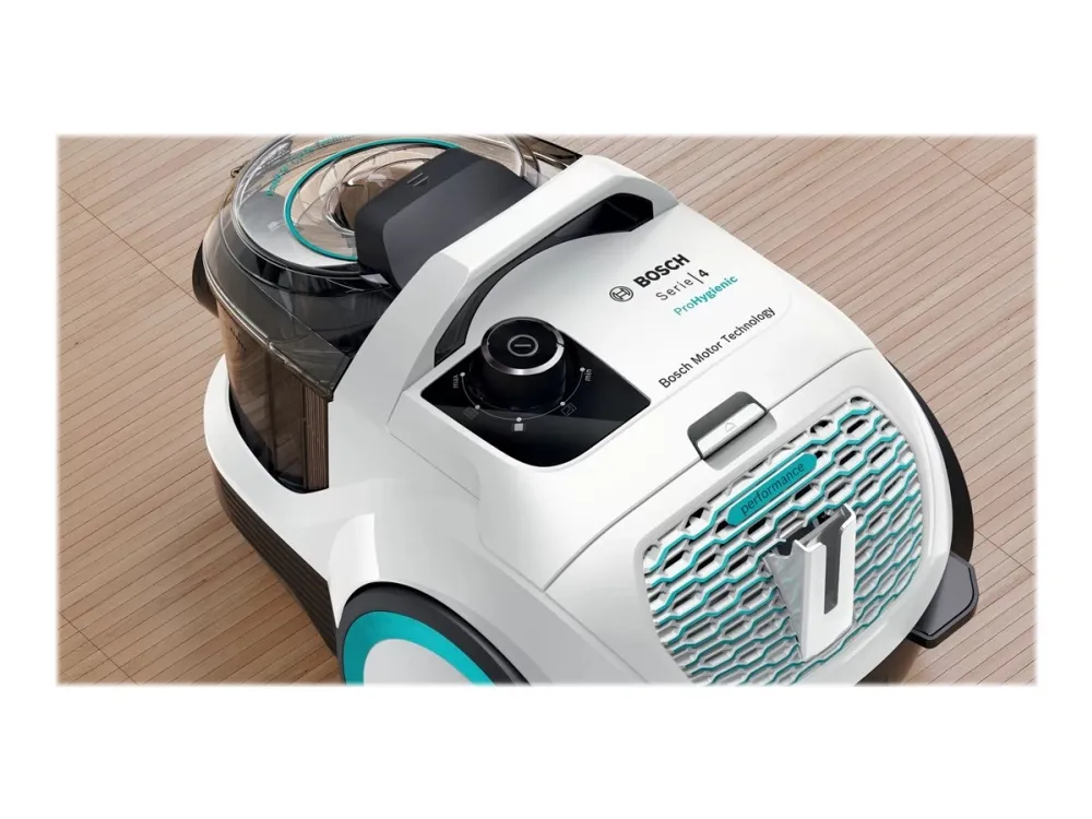 Bosch Serie | 4 ProHygienic BGC21HYG1 - Støvsuger - beholder - uden pose - hvid