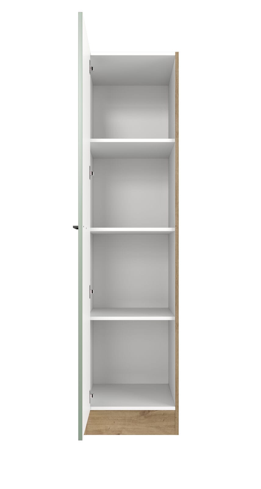 Geschirrschrank Cara Schilfgrün/Artisan Eiche NB 50cm