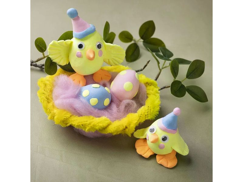 Creativ Company Bastelset Osterfamilie zum Modellieren Mini Kreativ Set