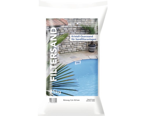 Filterzand 0,4-0,8 mm, pH-neutraal, gereinigd en gedroogd