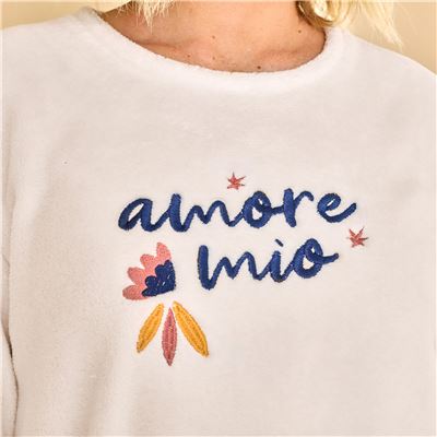 Pyjama polaire femme