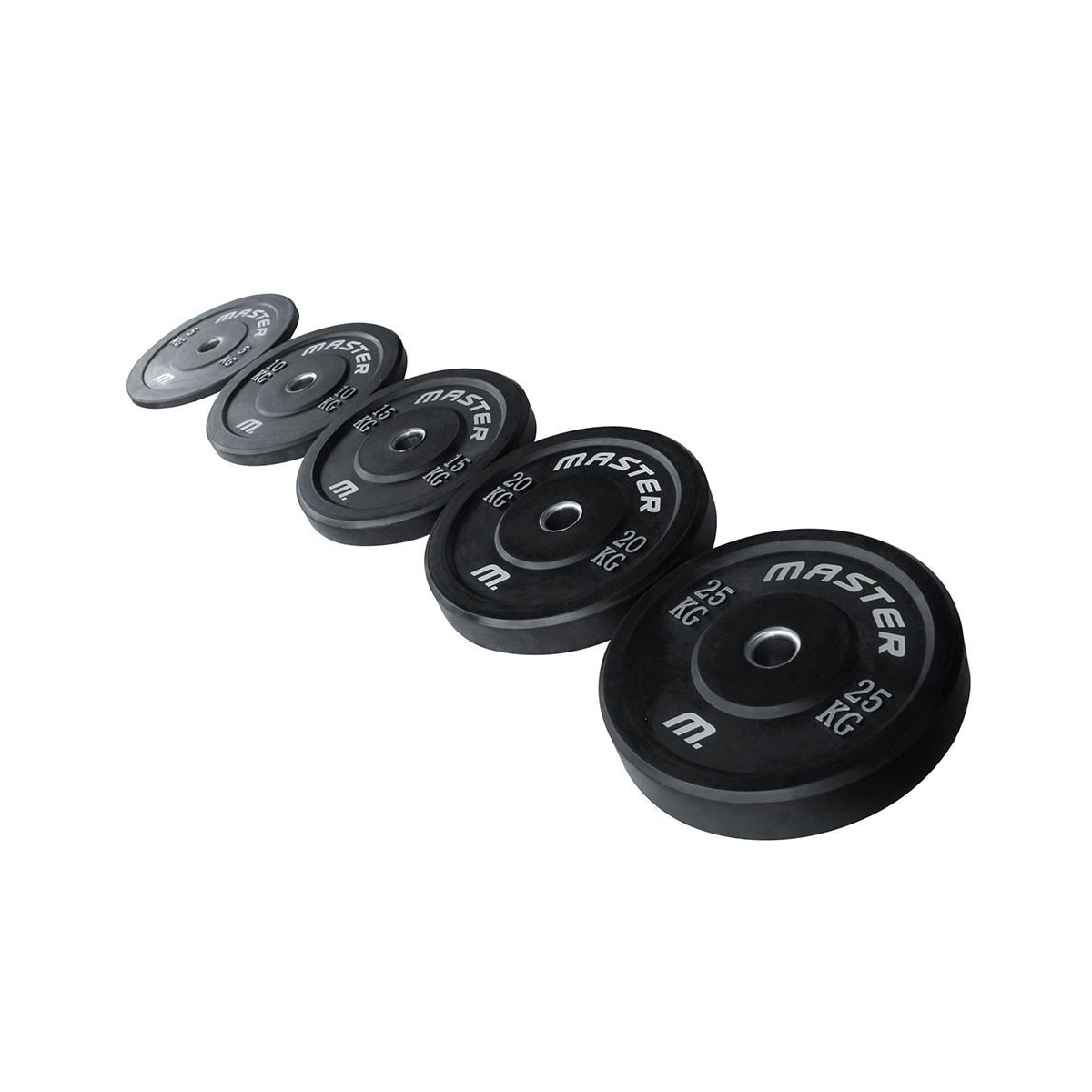 Master Fitness Master Vektpakke bumper 120 KG
