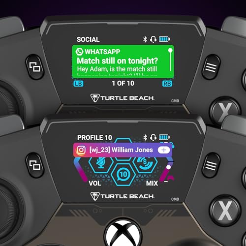 Turtle Beach Stealth Ultra Sans fil Haute Performance avec Station de Charge Rapide, Butée de gâchette réglables et Ecran de Commande pour Xbox Series X|S, Xbox One & PC [Licence officielle pour Xbox]