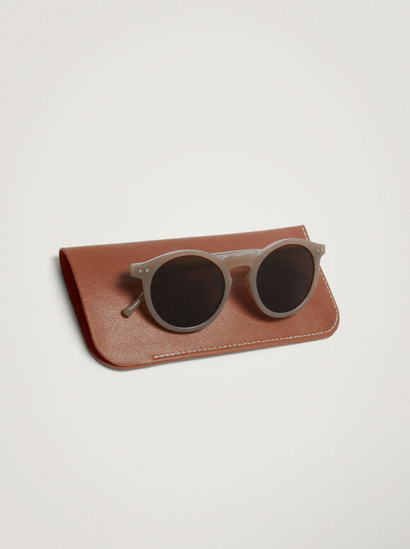 Gafas De Sol Redondas - Rosa
