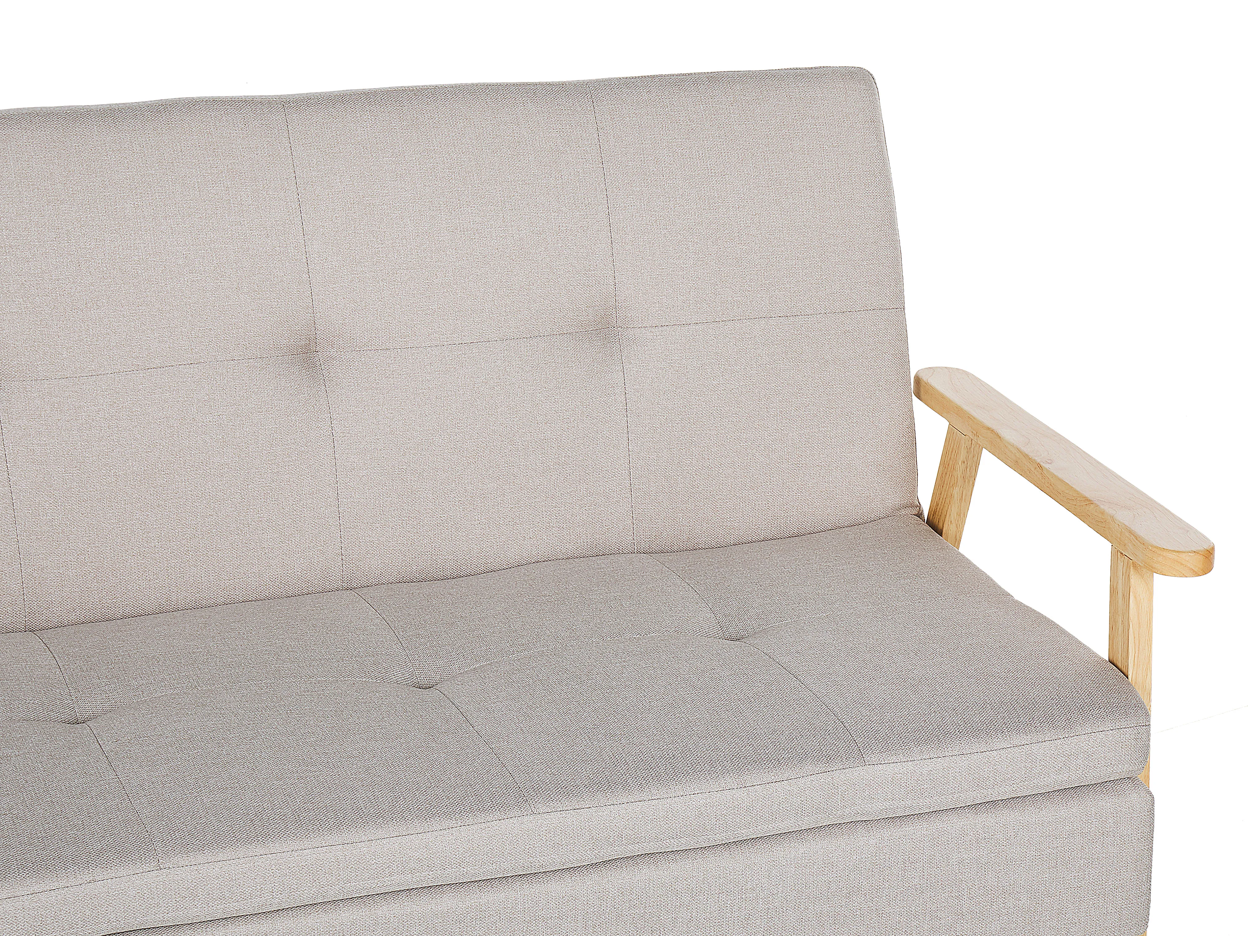 Slaapbank 3-zits TJORN Stof Beige