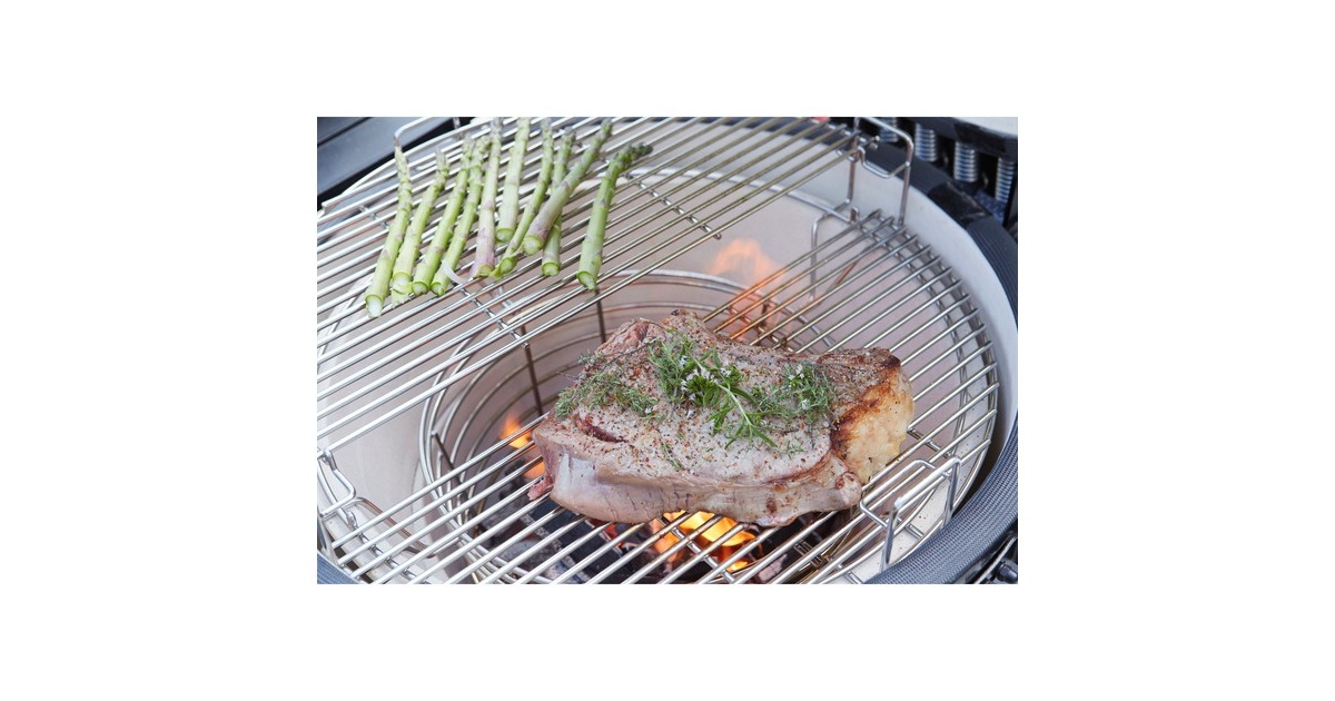 BarbecookKamal 2.0 Extra Large kamado houtskoolbarbecue  (Zwart (mat))