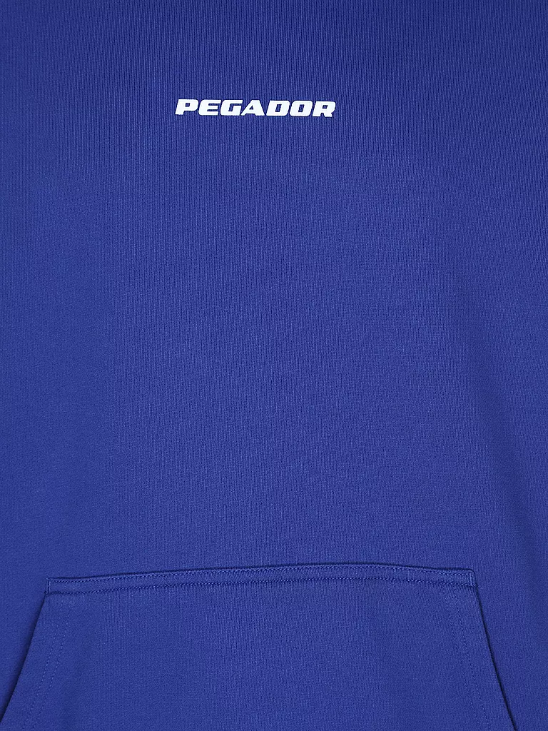 PEGADOR Kapuzensweater - Hoodie Oversized Fit blau
