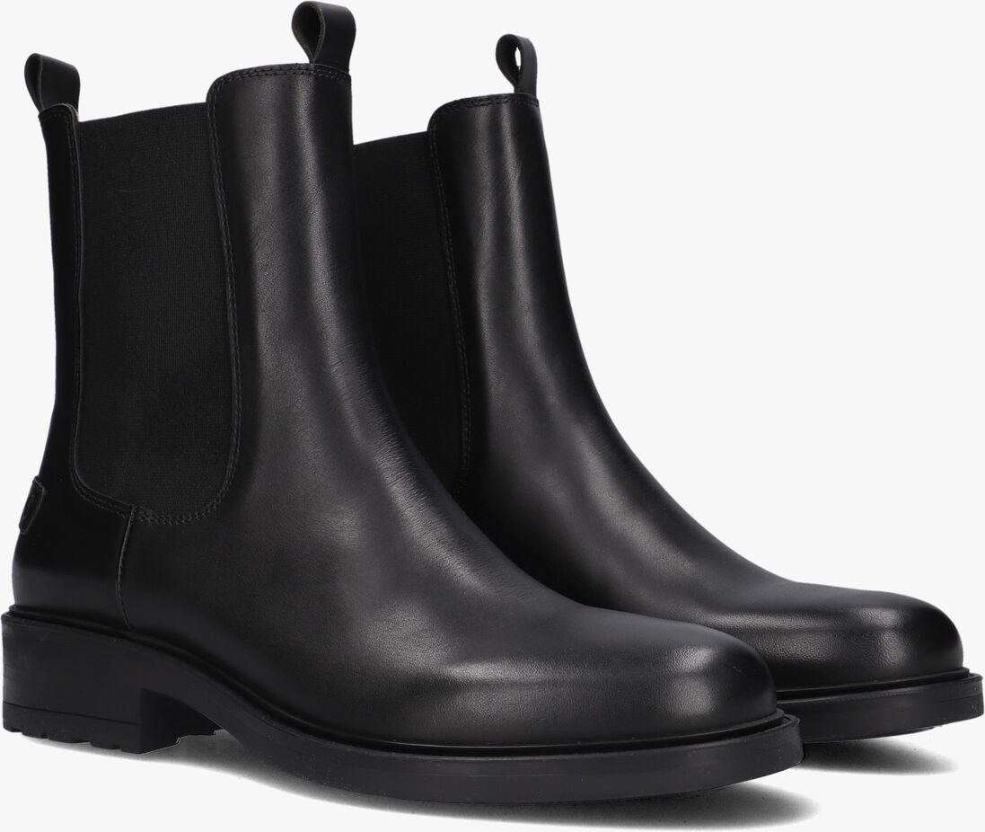 zwarte shabbies chelsea boots dean shelley