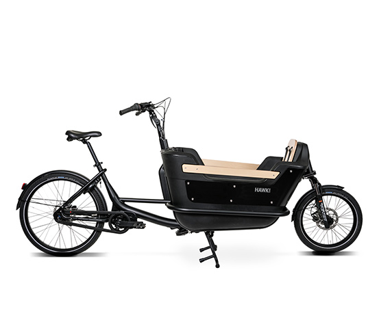 HAWK Bikes Lastenrad E-Cargo 2.2 Bafang
