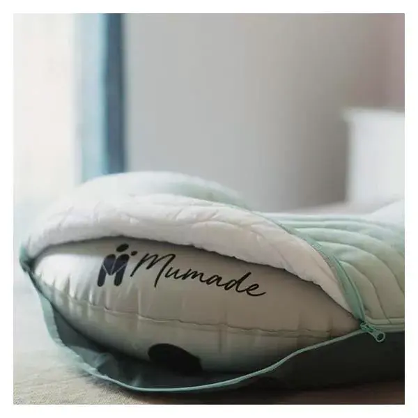 Almofada de amamentação inflável Mumade Celadon