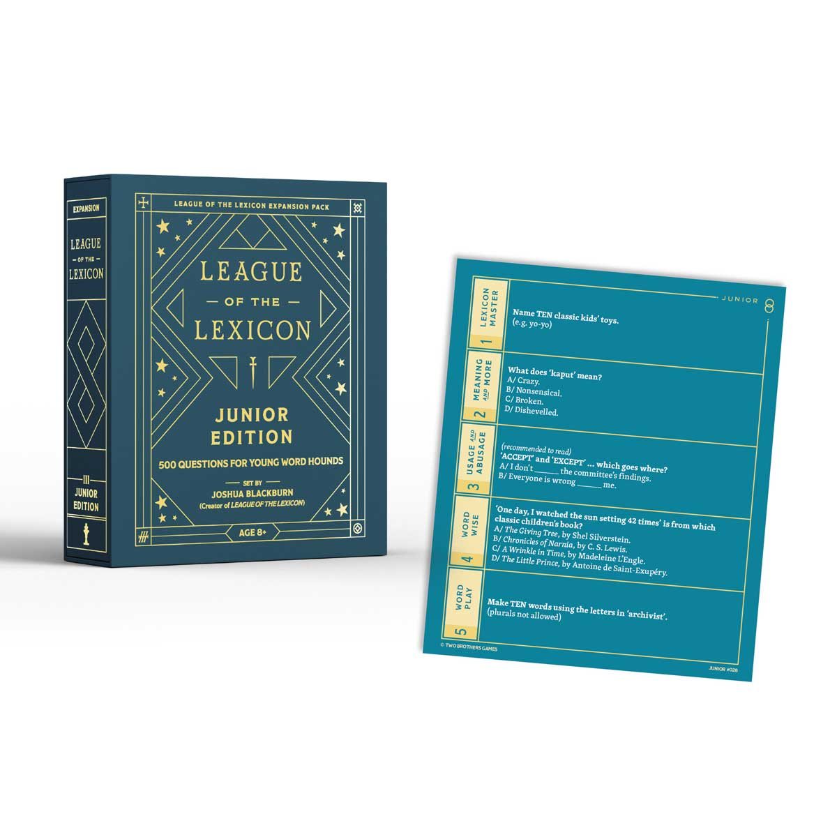 League Of The Lexicon Junior Expansion Pack