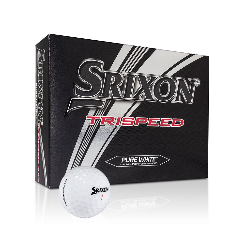 TriSpeed 4 3-Lags Golfball Hvit