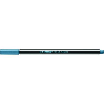 STABILO Pen 68 Metallic - Feutre métallisé 1,4 mm - bleu