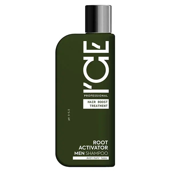 ICE MEN Shampoing fortifiant racines anti-chute pour homme 250 ml